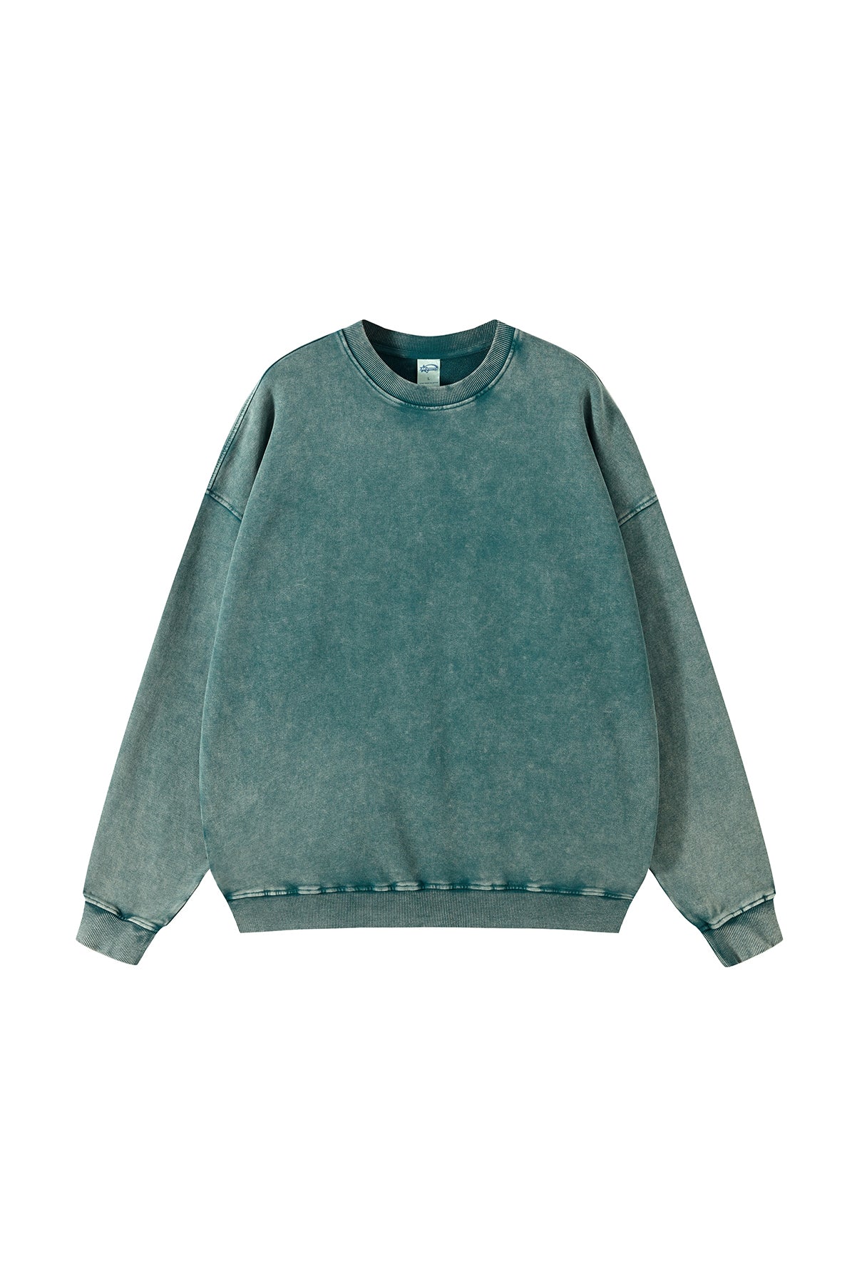 100% Cotton 420GSM High Weight Washed Crew