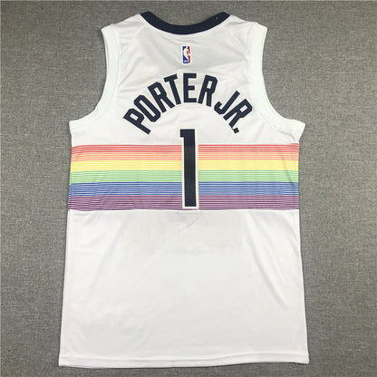 Denver Nuggets Porter Jr. #1 City Edition - Embroidered Jersey