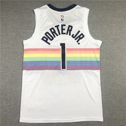 Denver Nuggets Porter Jr. #1 City Edition - Embroidered Jersey