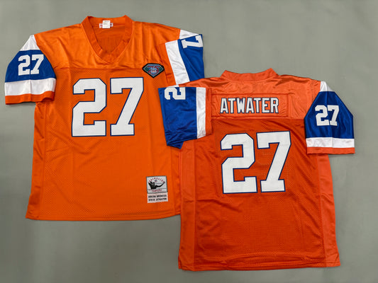 Mens Steve Atwater#27 Denver Broncos Vintage Throwback Jersey