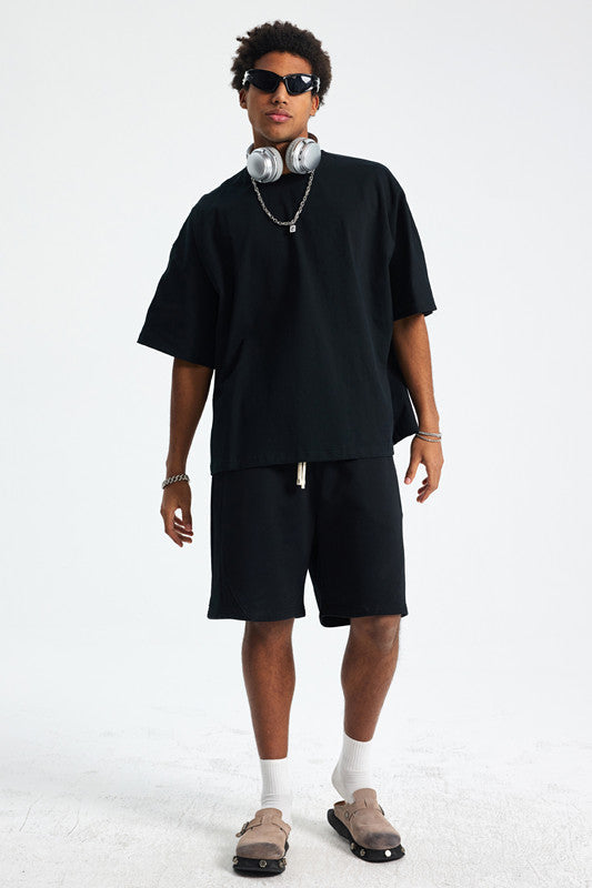 275GSM Solid Color Boxy Tee