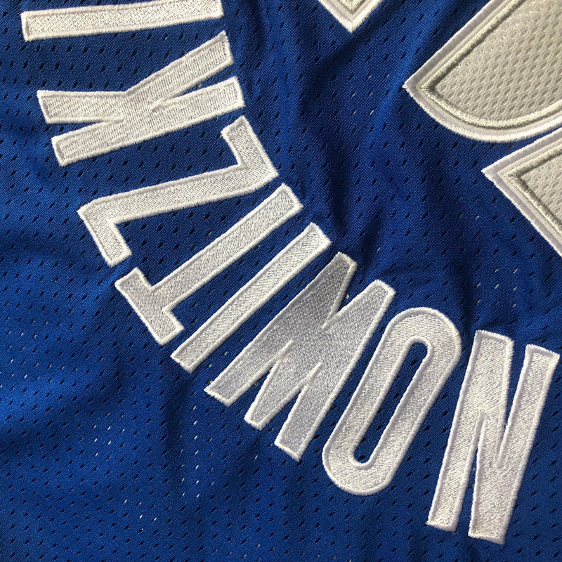 Dallas Mavericks Dirk Nowitzki #41 Throwback Jersey -  Dense Embroidery