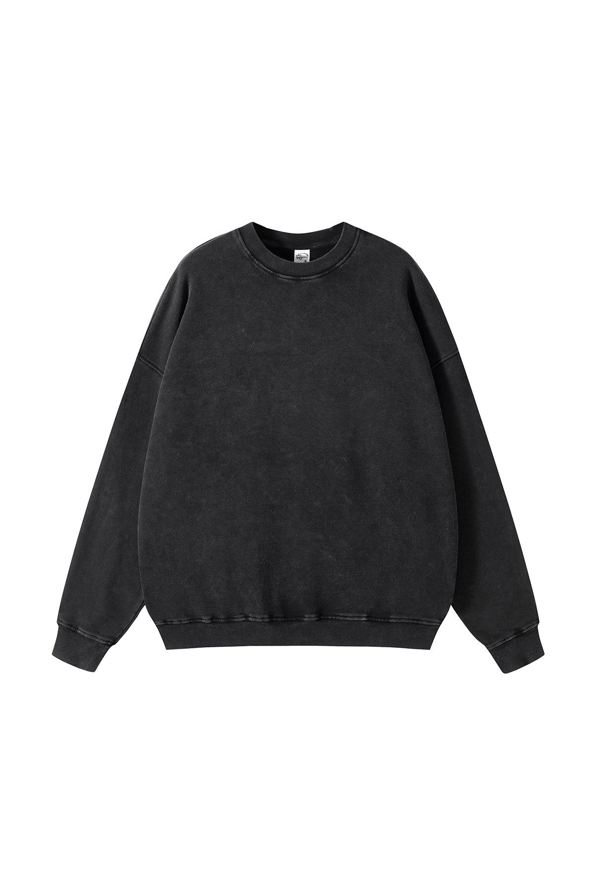 100% Cotton 420GSM High Weight Washed Crew