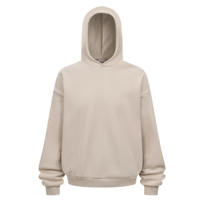 430GSM Boxy Fit Fleece Solid Color Hoodie