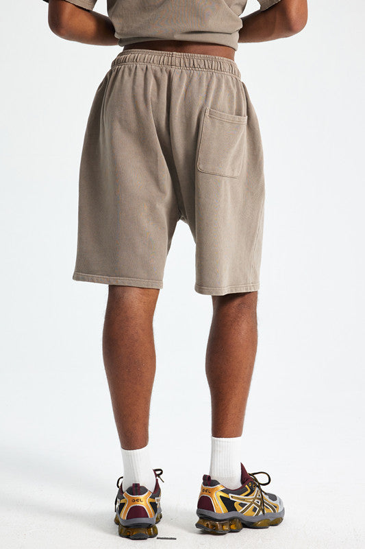 420GSM Pigment Dyed Washed Short