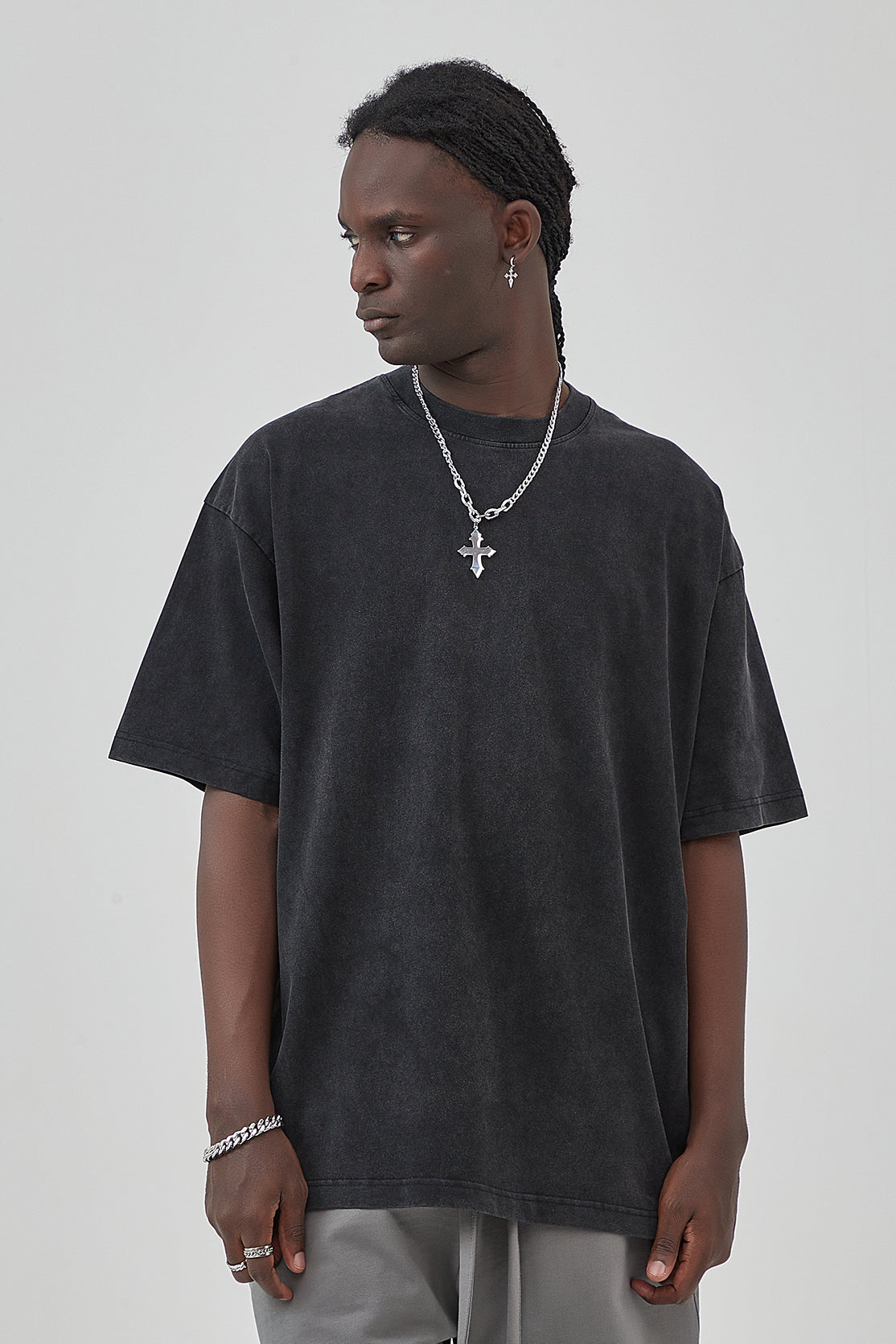 275GSM Pigment Dyed Vintage Tee