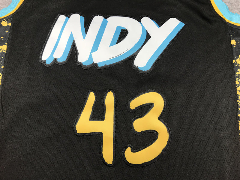 Indiana Pacers Pascal Siakam #43 2024 City Edition Swingman Jersey - Embroidered