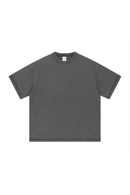 275GSM Pigment Dyed Light Washed Tee