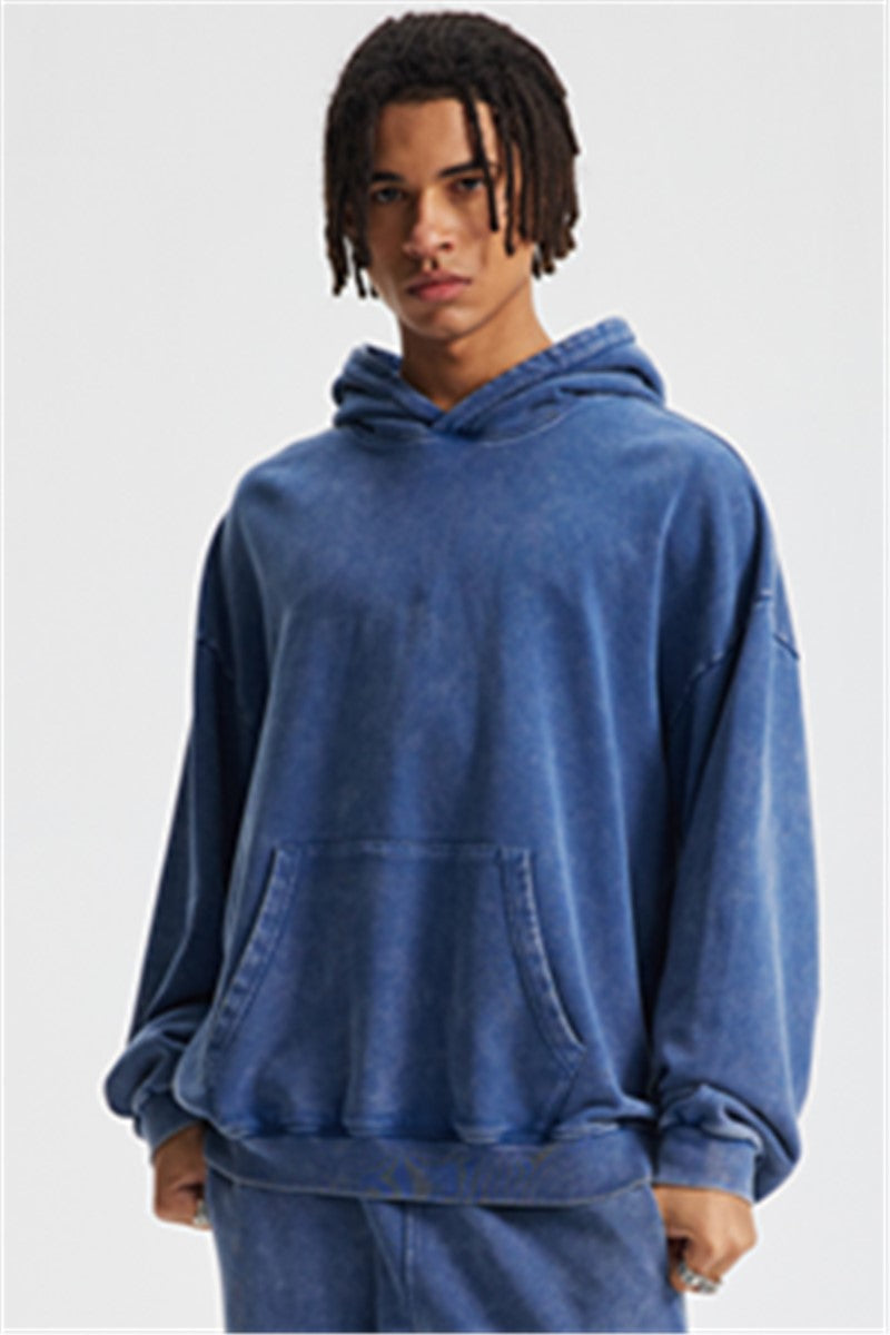 430GSM Boxy Fit Washed Hoodie