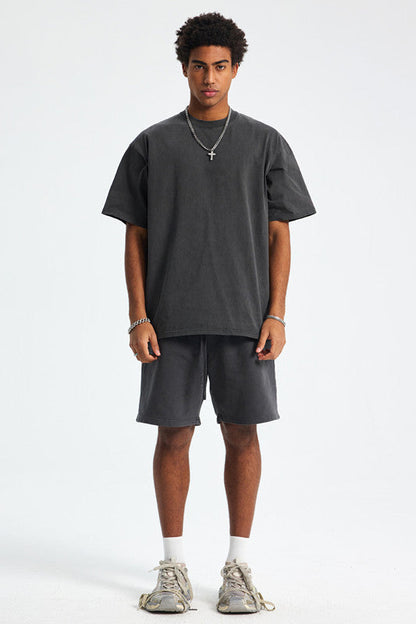 420GSM Pigment Dyed Washed Short