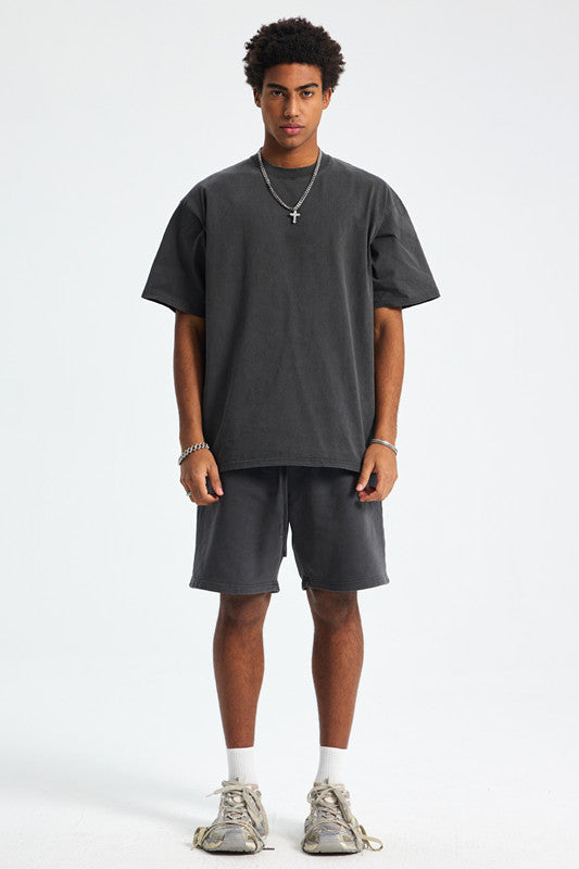 420GSM Pigment Dyed Washed Short
