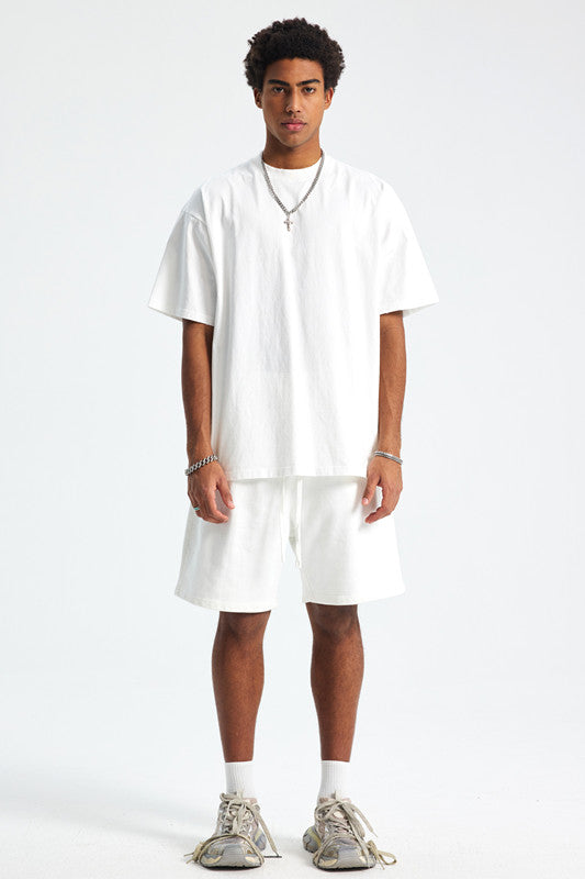 420GSM Pigment Dyed Washed Short