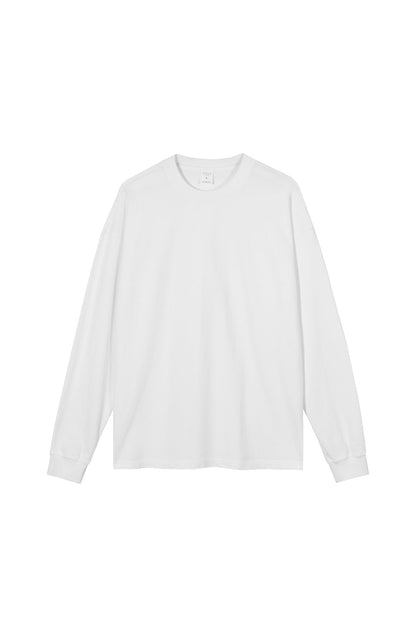 310GSM Pigment Dyed Washed Long Sleeve Crew