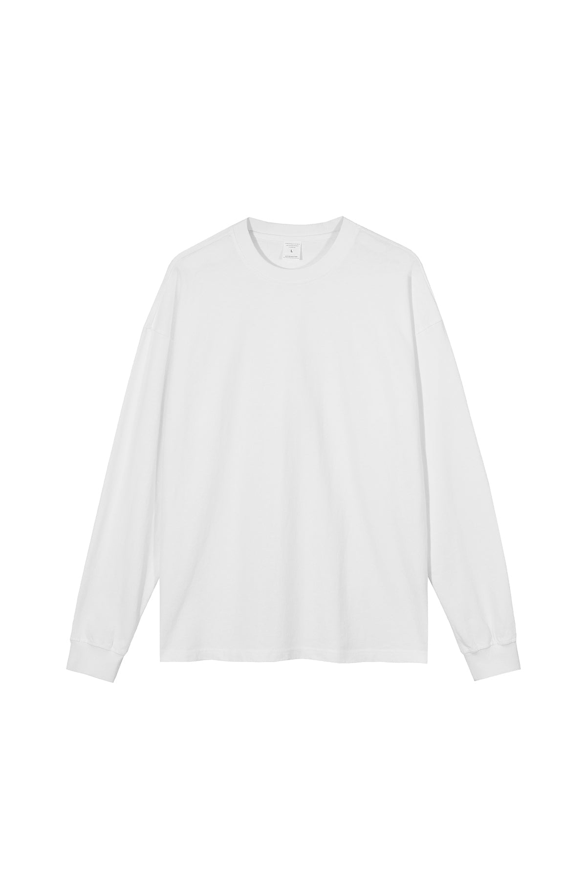 310GSM Pigment Dyed Washed Long Sleeve Crew