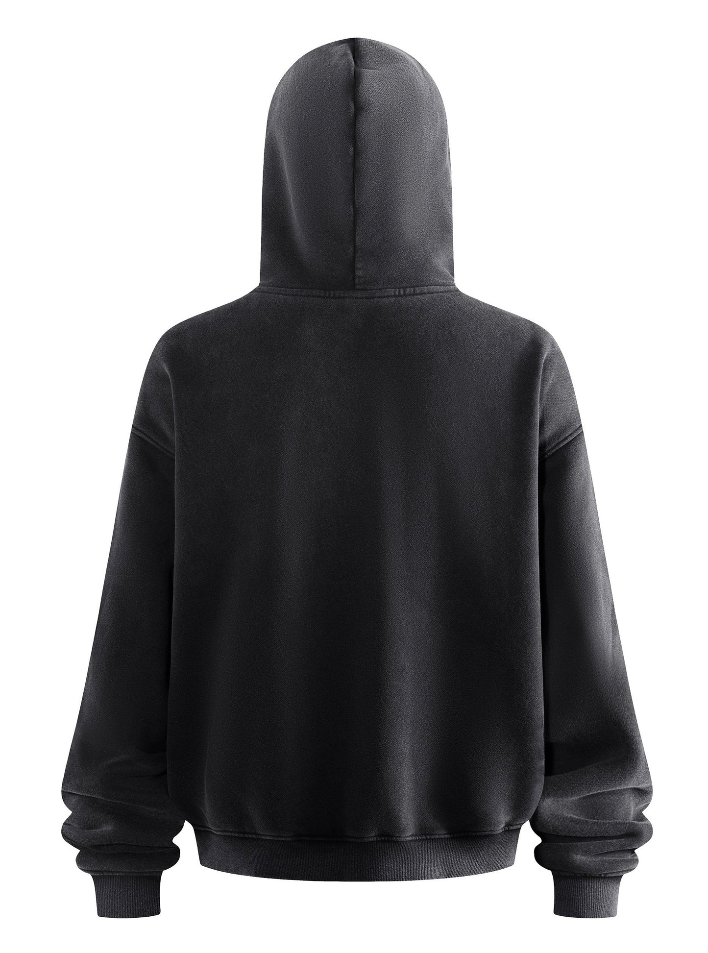 370GSM Boxy Fit Pigment Dyed Washed Hoodie