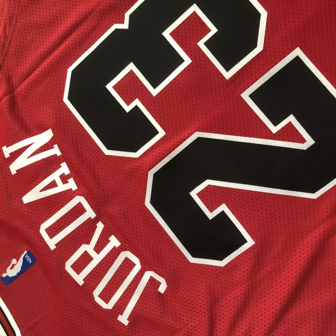 Chicago Bulls Michael Jordan #24 Player Edition - Hot pressing