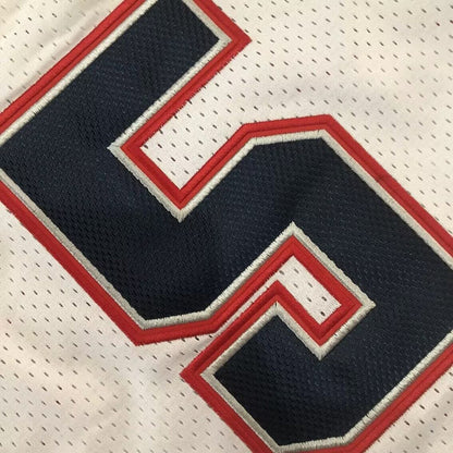 Brooklyn Nets Jason Kidd #5 Throwback Jersey -  Dense Embroidery