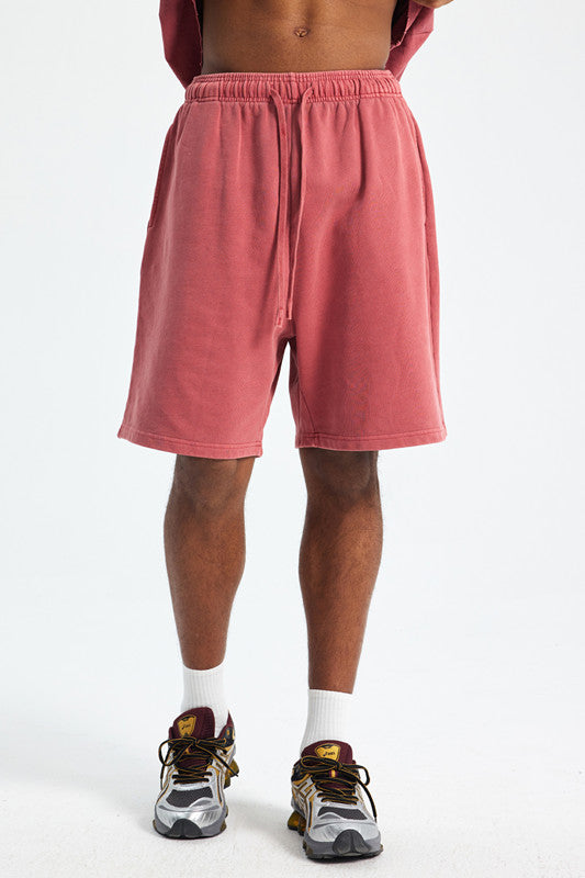 420GSM Pigment Dyed Washed Short