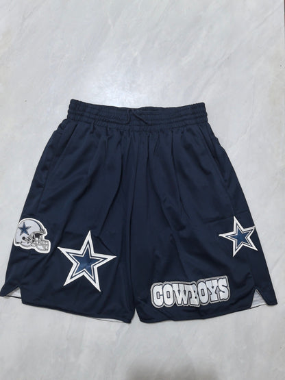 Dallas Cowboys Blue Pocket Shorts