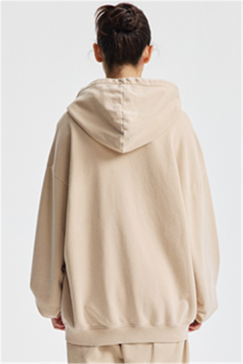430GSM Boxy Fit Washed Hoodie