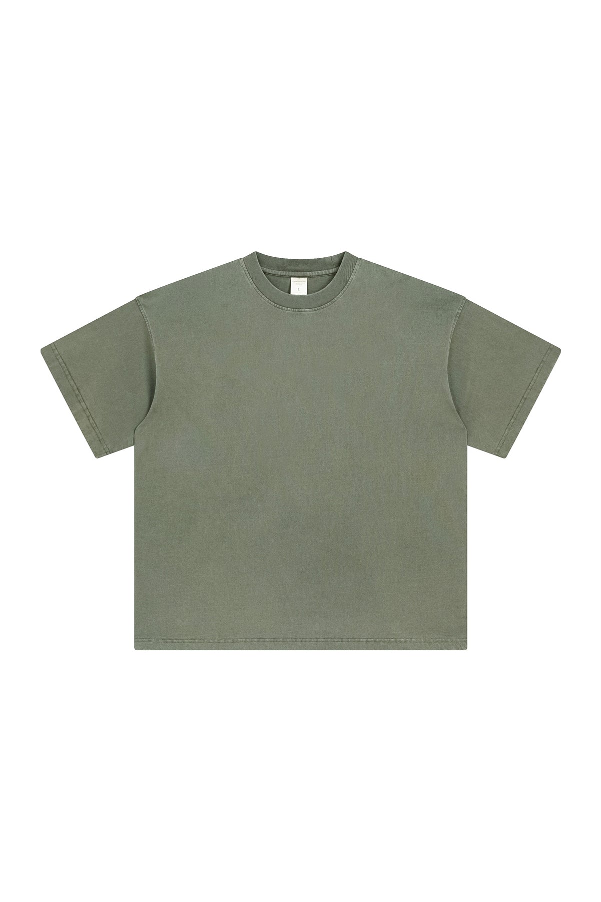 250GSM Pigment Dyed Washed Tee