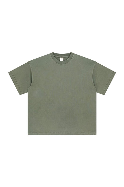250GSM Pigment Dyed Washed Tee