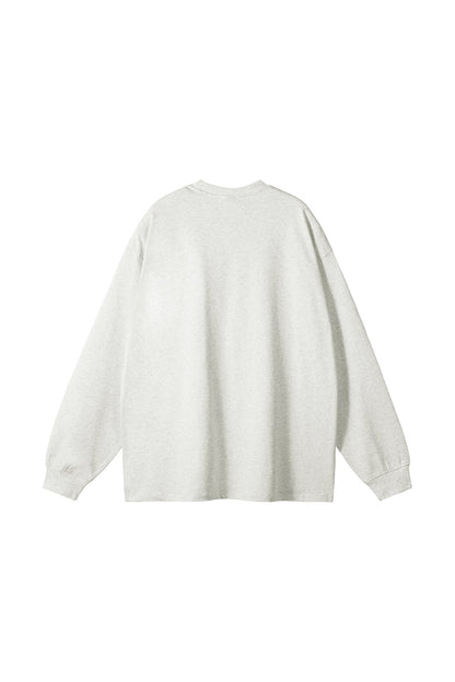 305GSM Oversized Long Sleeve Crew