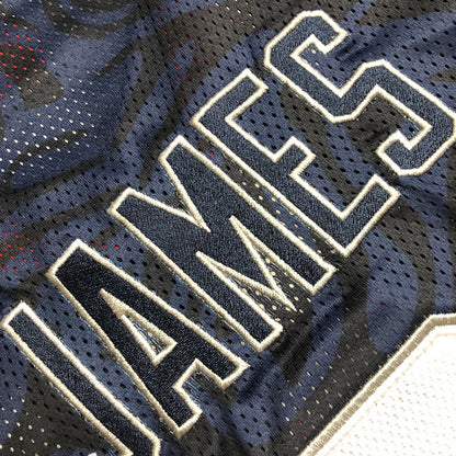 Team USA Redeem Team LeBron James #6 blue Throwback Jersey - Dense Embroidery