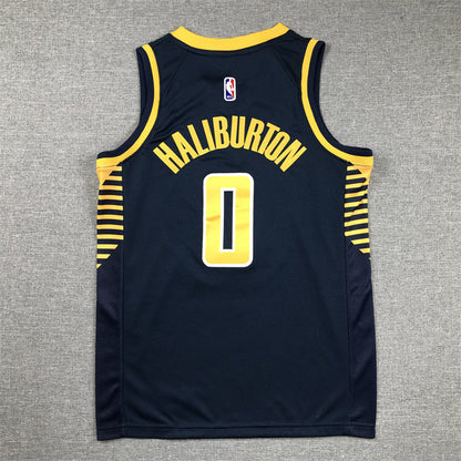 Youth Tyrese Haliburton Indiana Pacers #0   Embroidered  Jersey