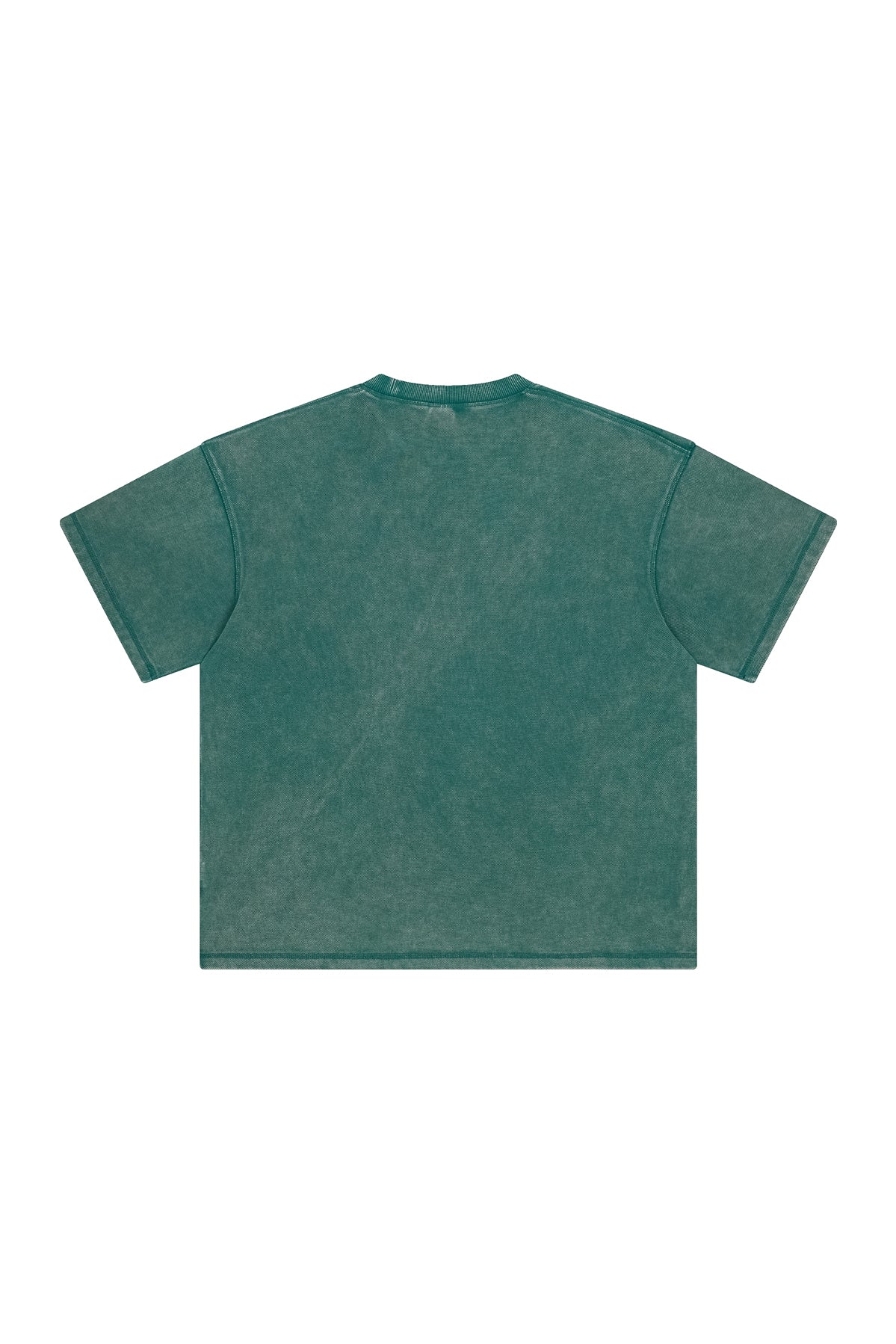 400GSM Double Stitch Washed Tee