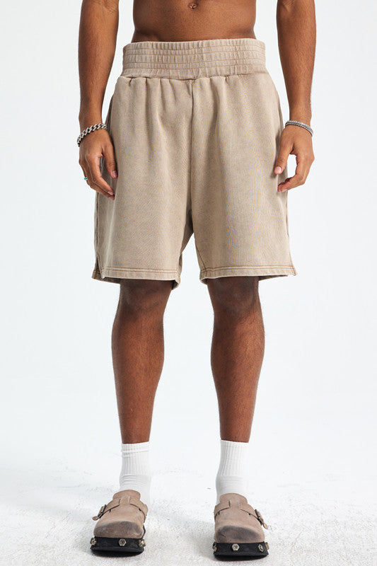 100% Cotton 430GSM High Weight Washed Short