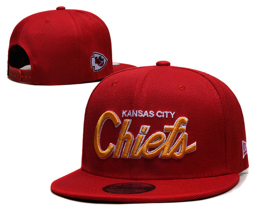 Kansas City Chiefs Red Snapback Cap