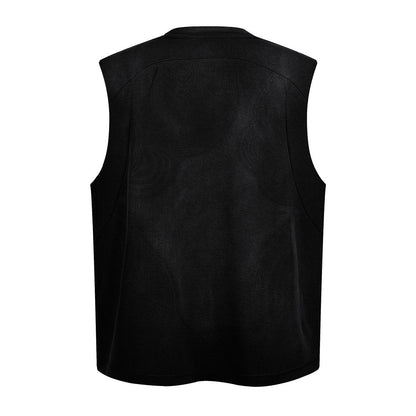 325GSM Sun Fade Waffle Material Muscle Tee