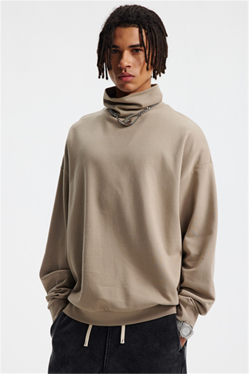 305GSM High Collar Sweatshirt