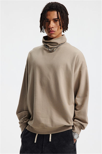 305GSM High Collar Sweatshirt