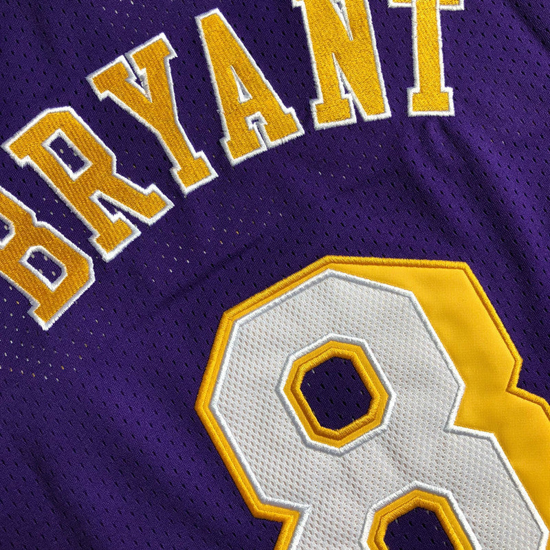 All-Star Game Kobe Bryant #8 Purple Throwback Jersey - Dense Embroidery