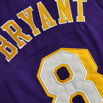 All-Star Game Kobe Bryant #8 Purple Throwback Jersey - Dense Embroidery