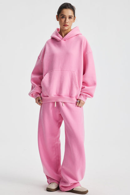 370GSM Fleece Pigment Dyed Sweatpants