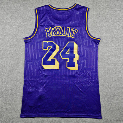 Kobe Bryant #24 Los Angeles Lakers 1996-97 Throwback Embroidered Jersey
