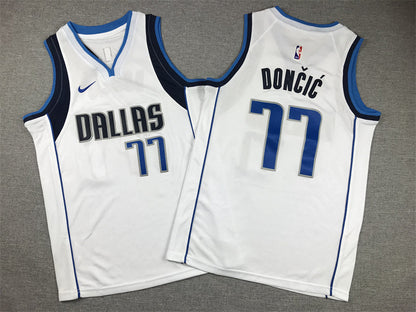 Youth Luka Don?i? Dallas Mavericks #77 Embroidered  Jersey