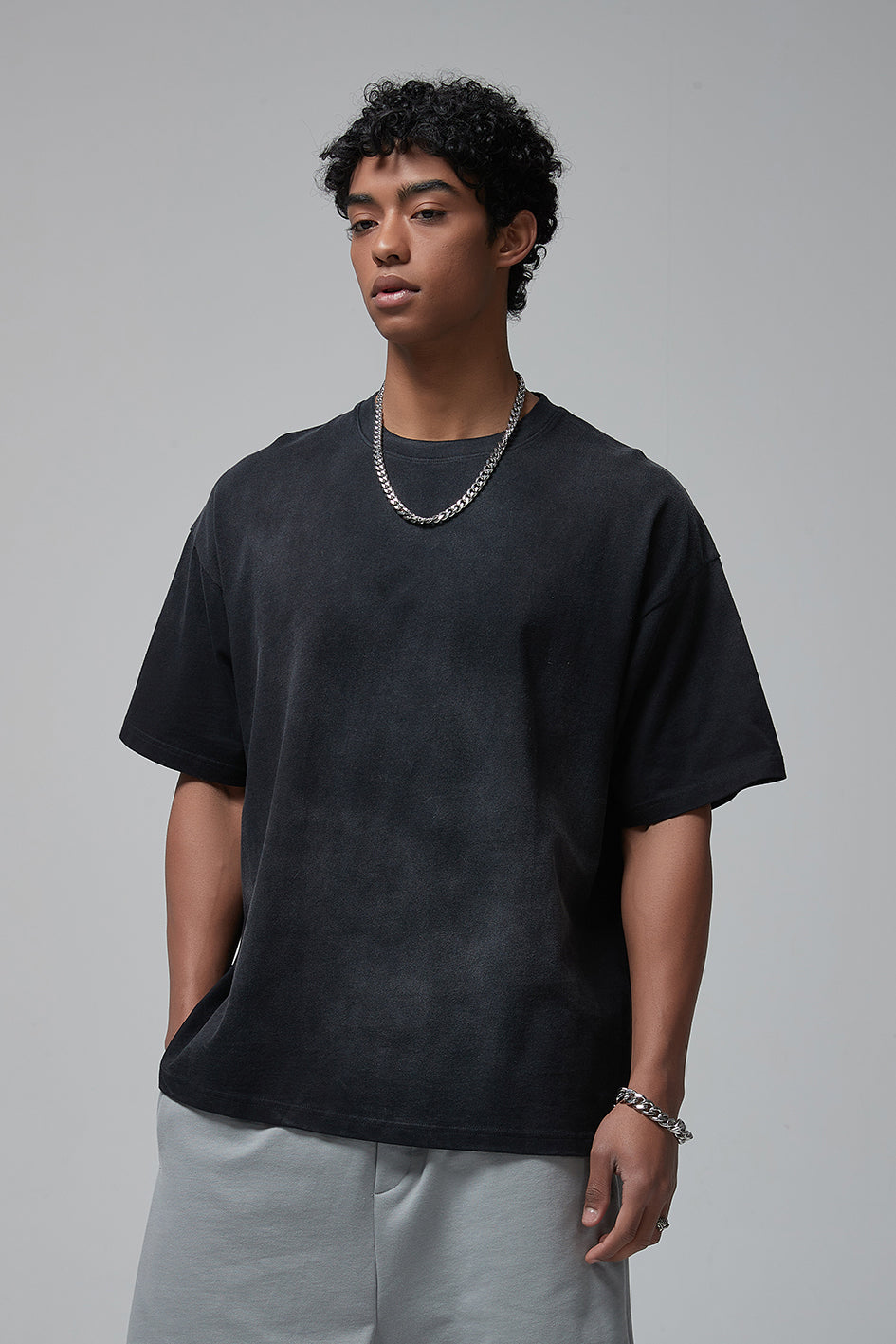 250GSM Sun Fade Vintage Tee