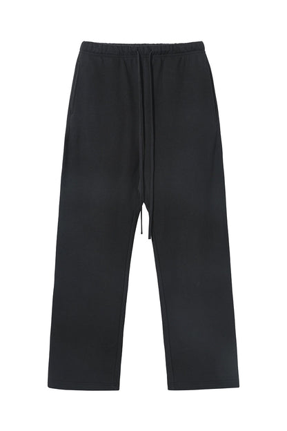 365GSM Relaxed Solid Color Fleece Sweatpants