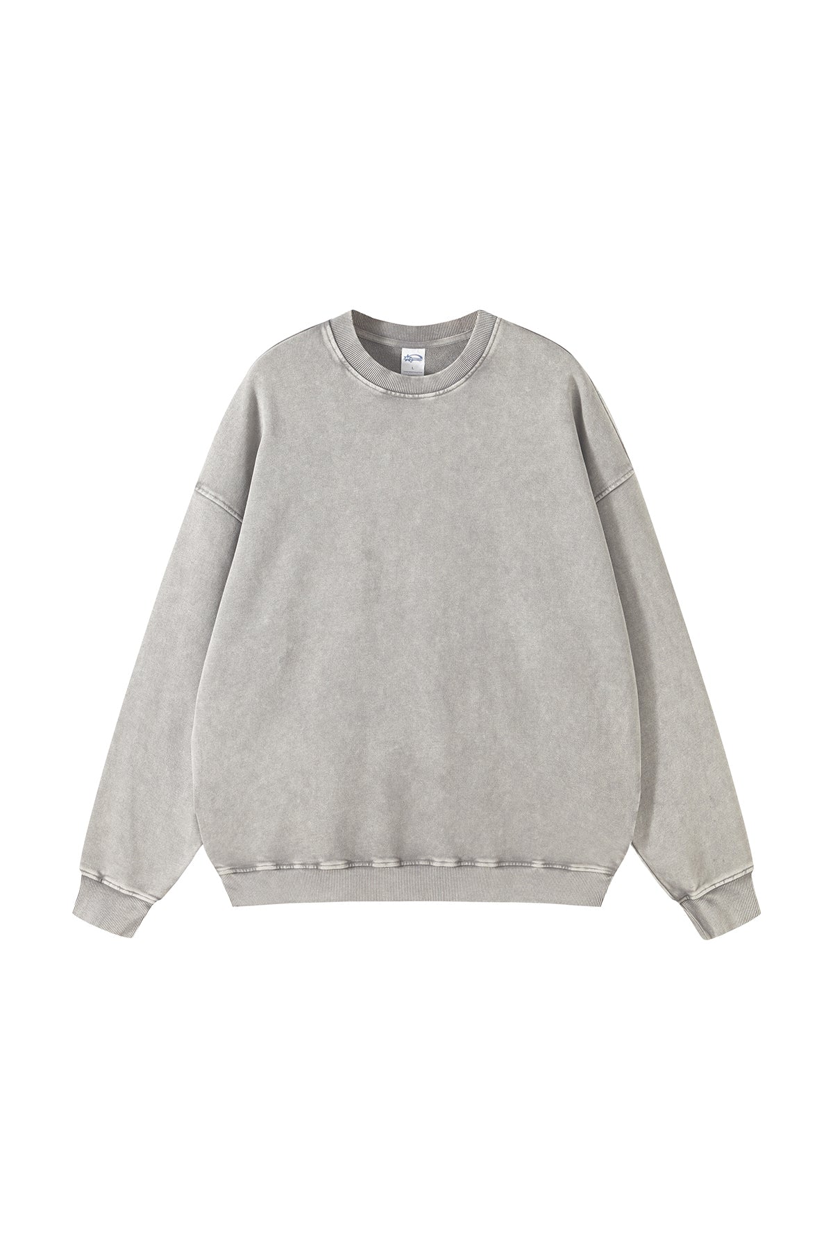 100% Cotton 420GSM High Weight Washed Crew