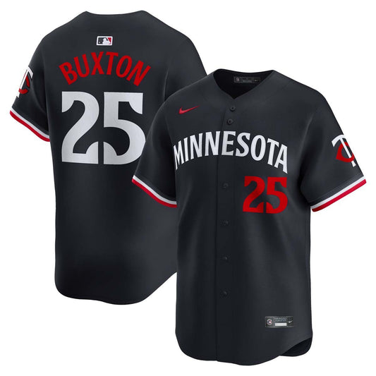 Byron Buxton Minnesota Twins Alternate Jersey - Navy