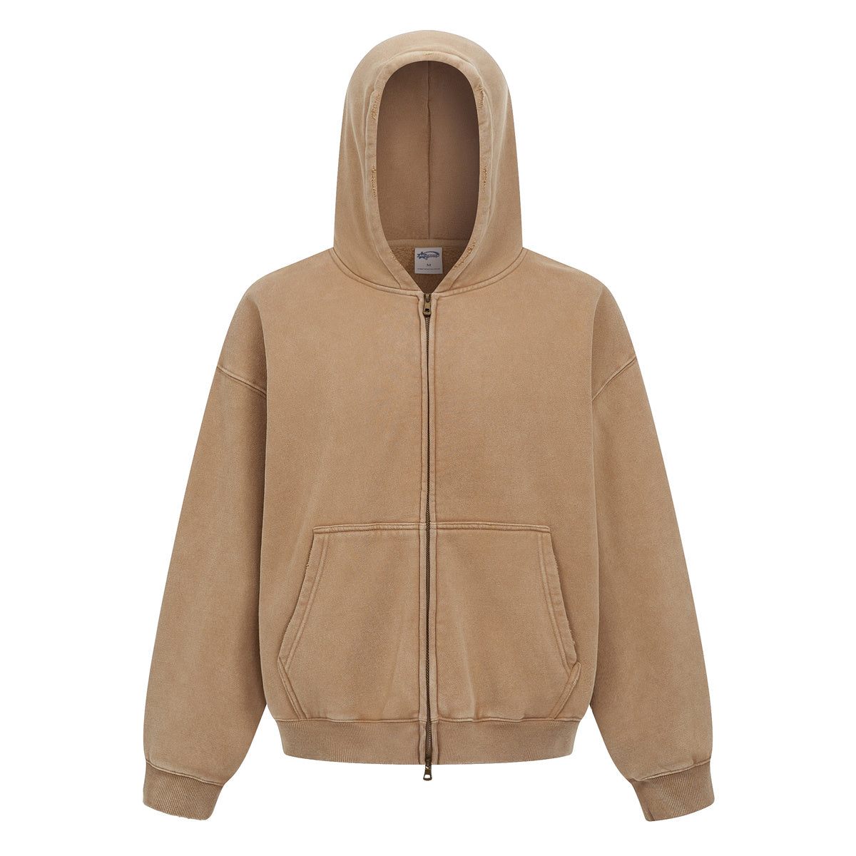 370GSM Pigment Dyed Fleece Boxy Hoodie