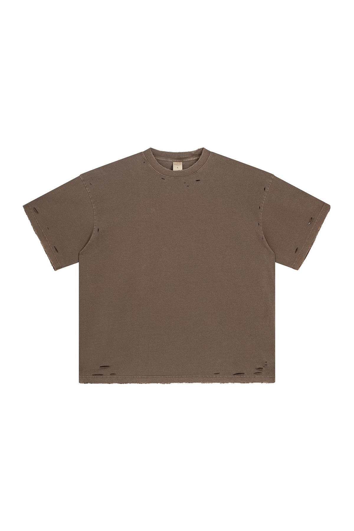 275GSM Distressed Vintage Washed Tee