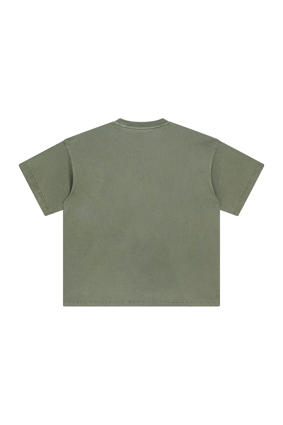 250GSM Pigment Dyed Washed Tee