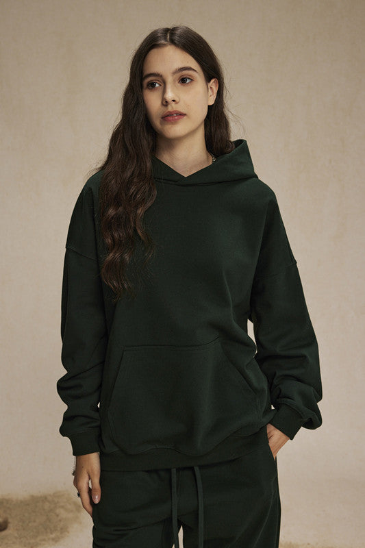430GSM French Terry Solid Color Hoodie