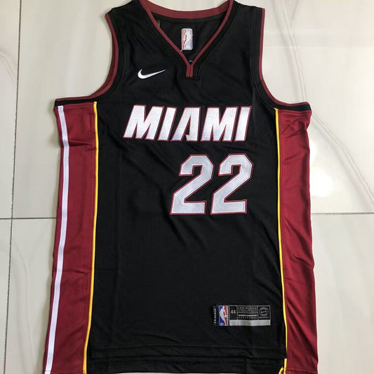 Miami Heat Jimmy Butler #22 black Throwback Jersey - Dense Embroidery