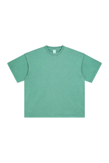 250GSM Pigment Dyed Washed Tee